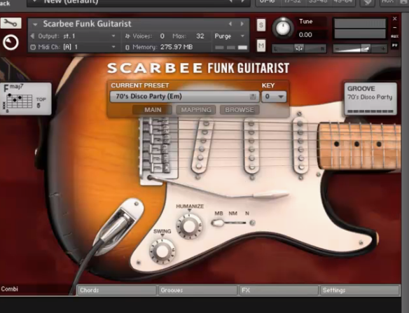 Native Instruments Scarbee Funk Guitarist